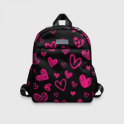 Детский рюкзак Розовые сердца