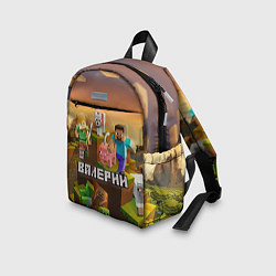 Детский рюкзак Валерий Minecraft, цвет: 3D-принт — фото 2