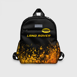 Детский рюкзак Land Rover - gold gradient: символ сверху