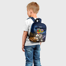 Детский рюкзак Dry Bowser - Super Mario 3D World - Nintendo, цвет: 3D-принт — фото 2