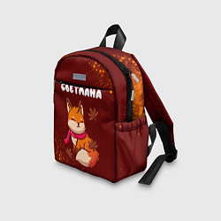 Детский рюкзак Светлана осенняя лисичка, цвет: 3D-принт — фото 2