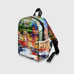 Детский рюкзак Картина красочный город, цвет: 3D-принт — фото 2