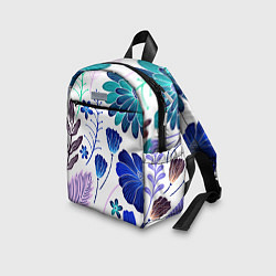 Детский рюкзак Графичная растительная композиция, цвет: 3D-принт — фото 2