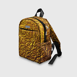 Детский рюкзак Золотая фольга, цвет: 3D-принт — фото 2
