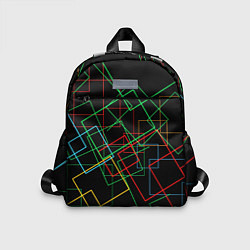 Детский рюкзак Разноцветные квадраты