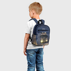 Детский рюкзак Для фуры Scania нет преград, цвет: 3D-принт — фото 2