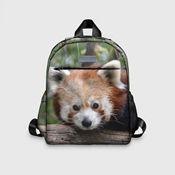 Детский рюкзак Красная панда, цвет: 3D-принт