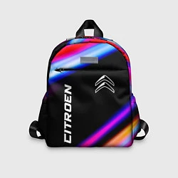 Детский рюкзак Citroen speed lights, цвет: 3D-принт