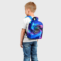 Детский рюкзак PSG неоновый космос, цвет: 3D-принт — фото 2
