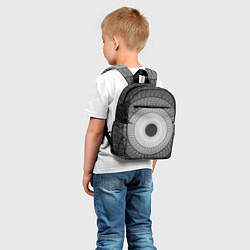 Детский рюкзак Абстрактная спираль, цвет: 3D-принт — фото 2