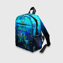 Детский рюкзак Minecraft water, цвет: 3D-принт — фото 2