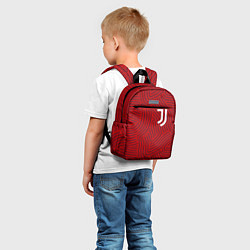 Детский рюкзак Juventus отпечатки, цвет: 3D-принт — фото 2