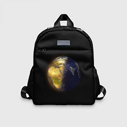 Детский рюкзак Планета Земля, день и ночь, цвет: 3D-принт