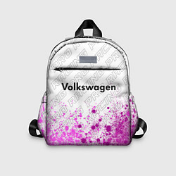Детский рюкзак Volkswagen pro racing: символ сверху, цвет: 3D-принт