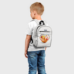 Детский рюкзак Влюблённые сердца - сувенир, цвет: 3D-принт — фото 2