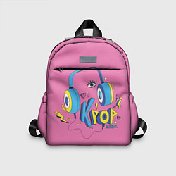 Детский рюкзак K-pop музыка, цвет: 3D-принт