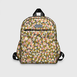 Детский рюкзак Оливье салат, абстрактный паттерн