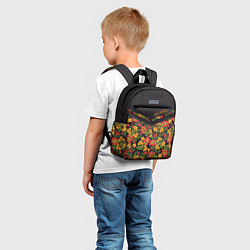 Детский рюкзак Полосатая хохлома, цвет: 3D-принт — фото 2