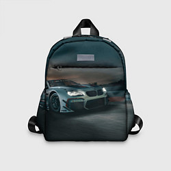 Детский рюкзак Бэха на ночной гоночной трассе - M Performance, цвет: 3D-принт