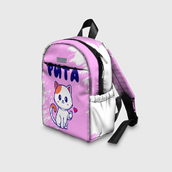 Детский рюкзак Рита кошечка с сердечком, цвет: 3D-принт — фото 2