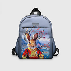 Детский рюкзак Кролик в китайском халате, цвет: 3D-принт