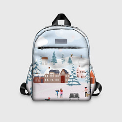 Детский рюкзак Новый год - каникулы, цвет: 3D-принт