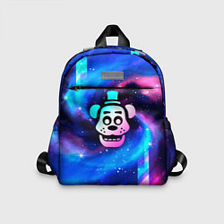 Детский рюкзак FNAF неоновый космос, цвет: 3D-принт