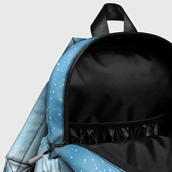 Детский рюкзак Новогодний зайка с леденцом, цвет: 3D-принт — фото 2