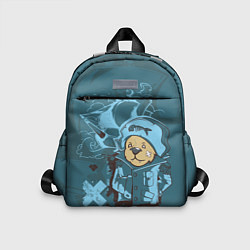 Детский рюкзак Медведь-капитан, цвет: 3D-принт