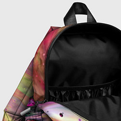 Детский рюкзак Растекающиеся краски, цвет: 3D-принт — фото 2