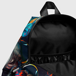 Детский рюкзак Фантастическая девушка, цвет: 3D-принт — фото 2