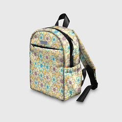 Детский рюкзак Цветы и спираль, цвет: 3D-принт — фото 2