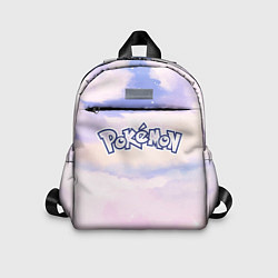 Детский рюкзак Pokemon sky clouds, цвет: 3D-принт
