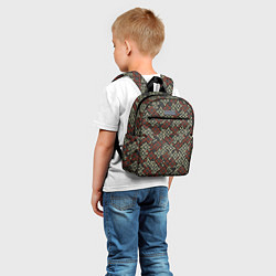 Детский рюкзак Четырехугольные звезды, цвет: 3D-принт — фото 2