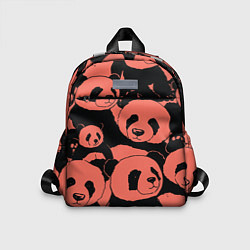 Детский рюкзак С красными пандами, цвет: 3D-принт