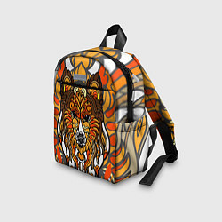 Детский рюкзак Узорчатая лиса, цвет: 3D-принт — фото 2