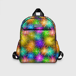 Детский рюкзак Салют разноцветный, цвет: 3D-принт