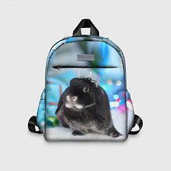 Детский рюкзак Кролик символ нового года, цвет: 3D-принт