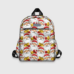 Детский рюкзак Новогодний Дед Мороз, цвет: 3D-принт