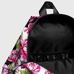 Детский рюкзак Анна в цветах, цвет: 3D-принт — фото 2