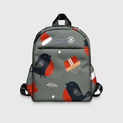 Детский рюкзак Новогодние снегири