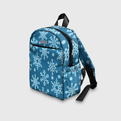 Детский рюкзак Blue snow, цвет: 3D-принт — фото 2