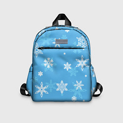 Детский рюкзак Голубой снегопад