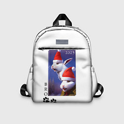 Детский рюкзак Зайки BRO, цвет: 3D-принт