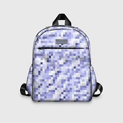 Детский рюкзак Пиксельная абстракция из квадратов