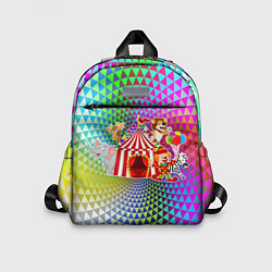 Детский рюкзак Актеры цирка приветствуют гостей, цвет: 3D-принт