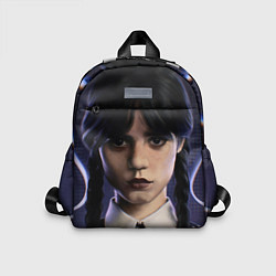 Детский рюкзак Уэнсдэй - дочь Аддамсов, цвет: 3D-принт