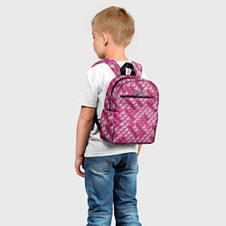 Детский рюкзак Розовый камуфляж, цвет: 3D-принт — фото 2