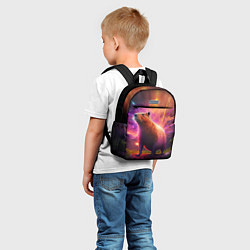 Детский рюкзак Фееричная капибару, цвет: 3D-принт — фото 2