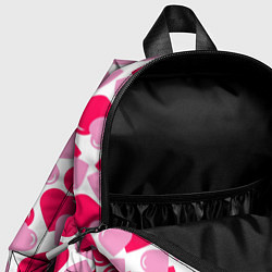 Детский рюкзак Двойные сердечки - паттерн, цвет: 3D-принт — фото 2